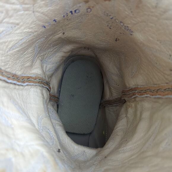 Dan Post MILWAUKEE Men’s Brown Leather Cowboy Western Boots Size 10D Vintage - Picture 14 of 15